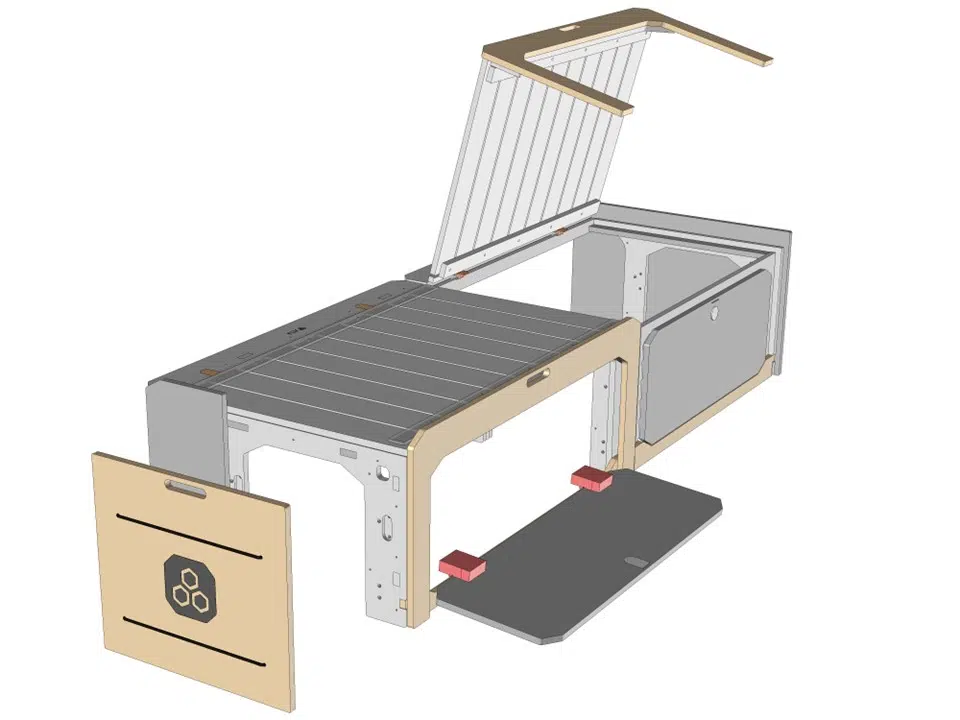 Lit Peigne ESCAPE Standard – Image 8