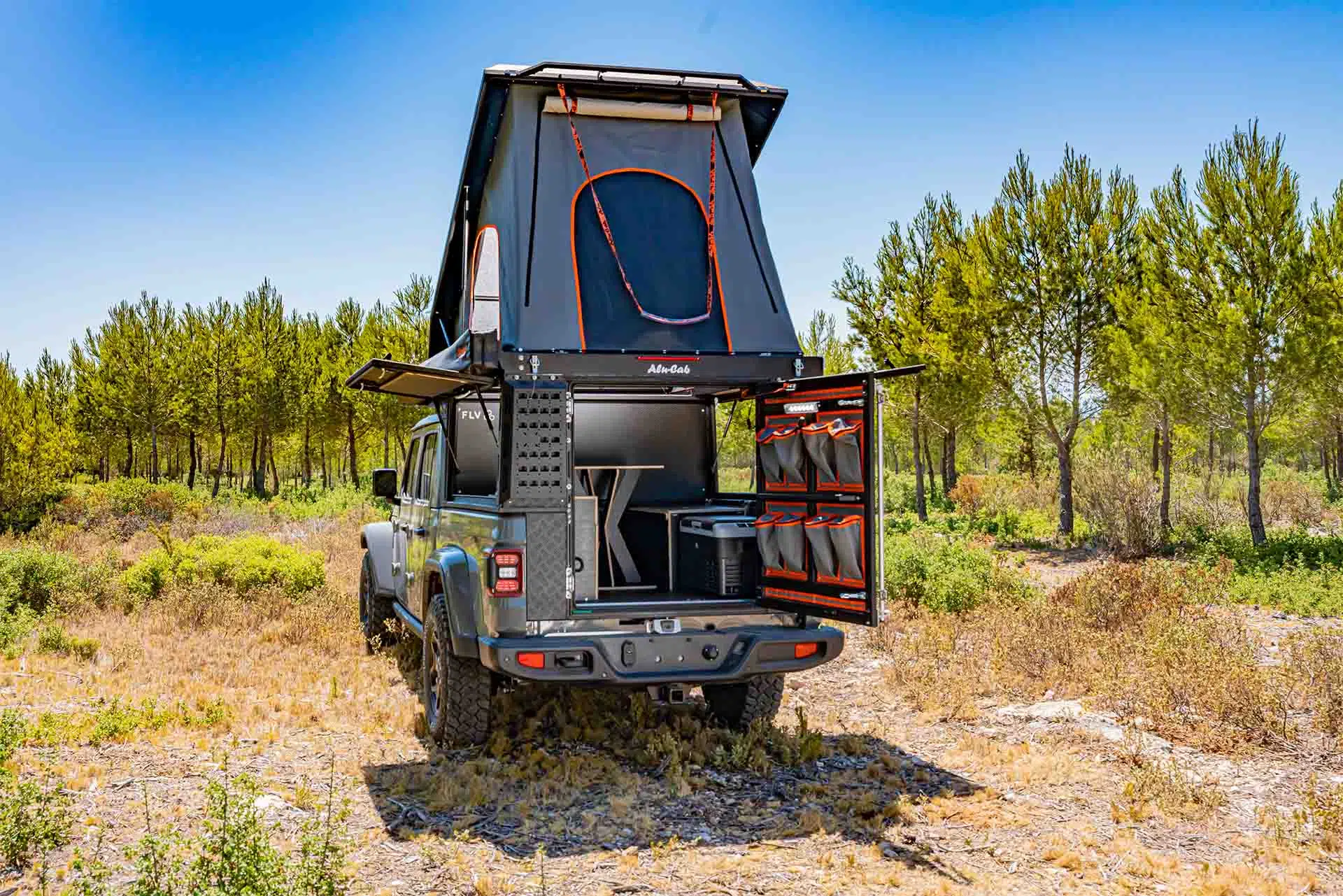 Choisissez le meilleur de l’aménagement pick-up avec nos cellules FLV Van