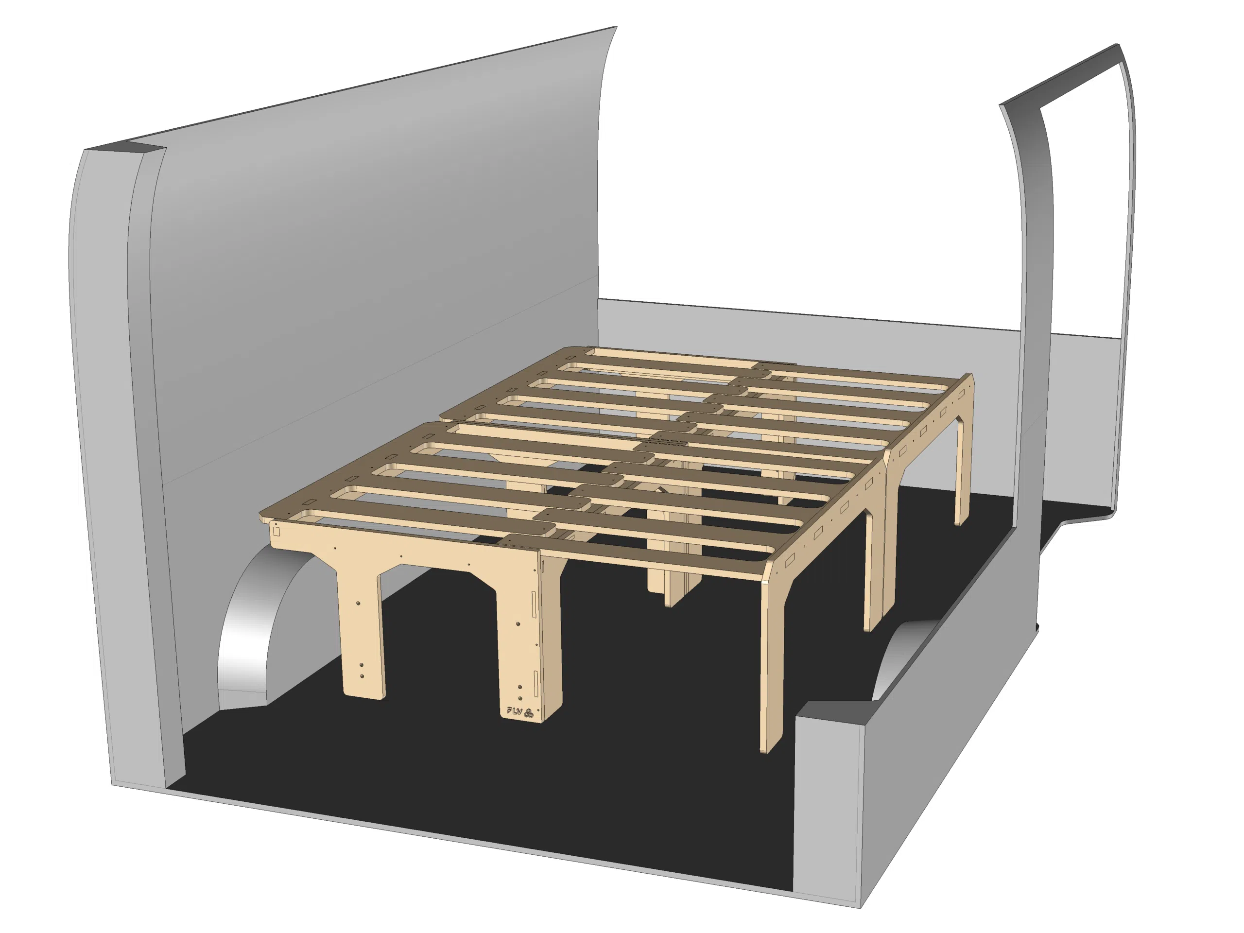 Lit peigne Smart en kit – Image 3