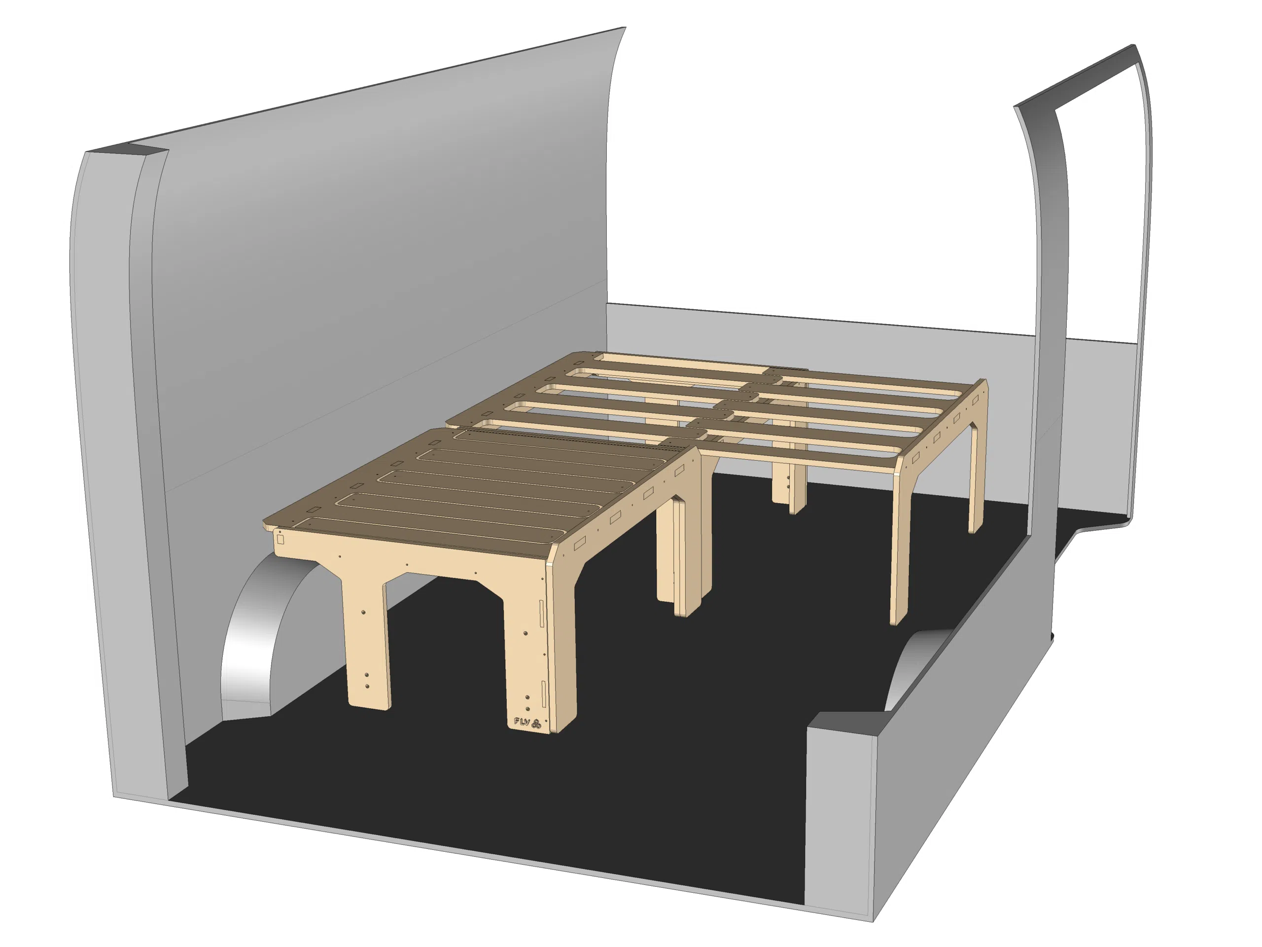 Lit peigne Smart en kit – Image 4