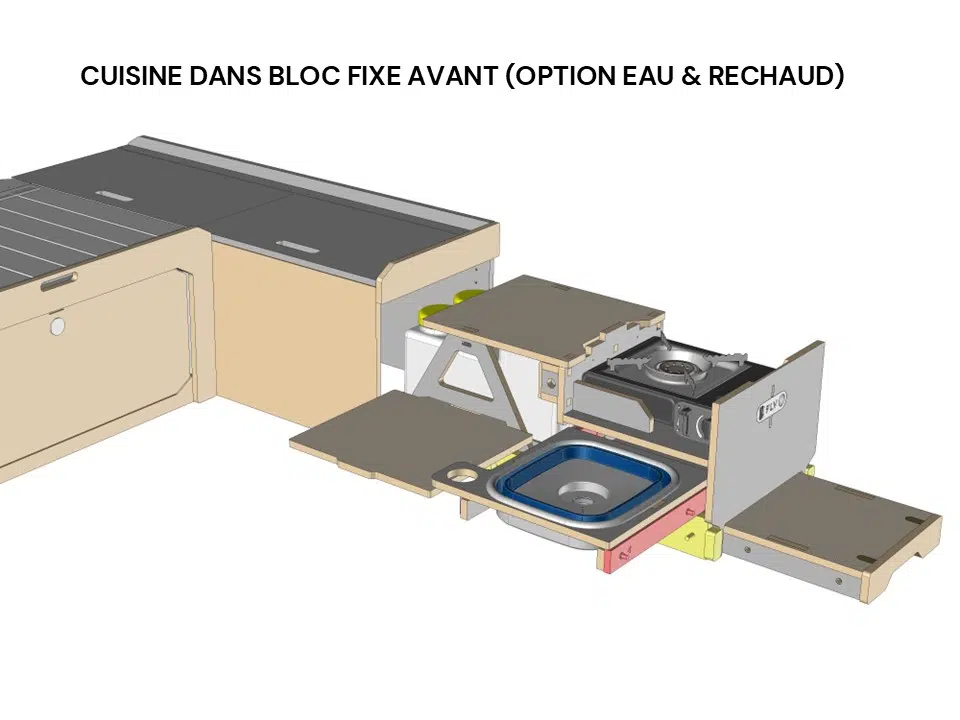 Lit peigne ESCAPE COOK U – Image 14