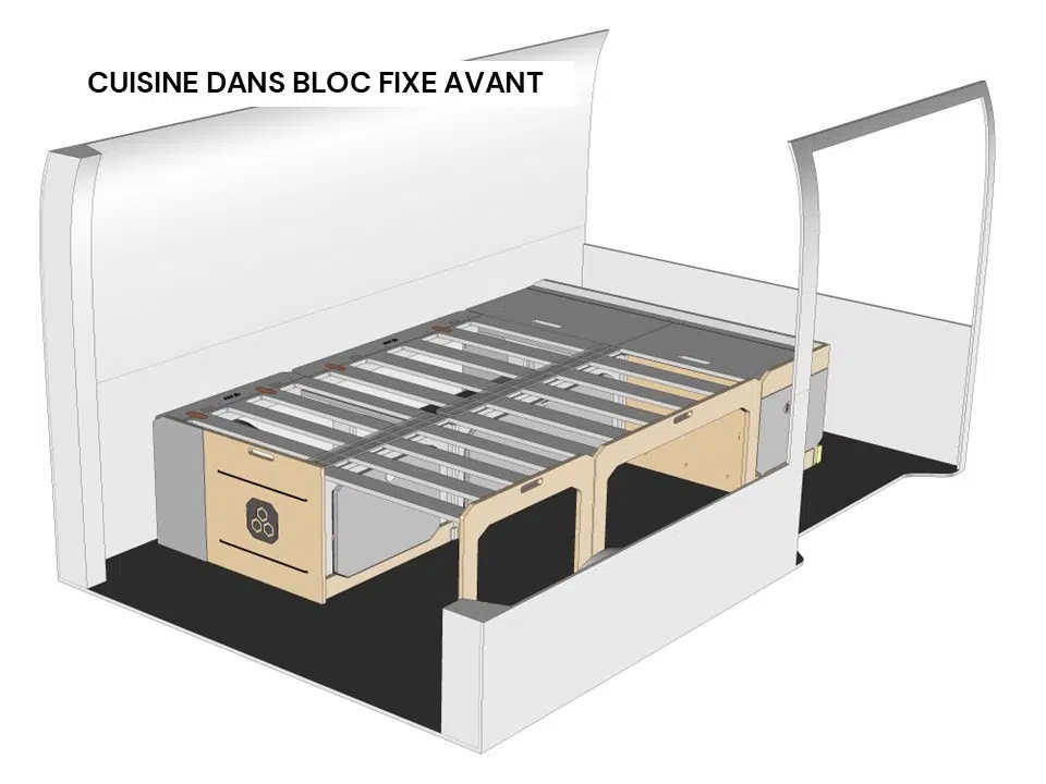 Lit peigne ESCAPE COOK U – Image 3
