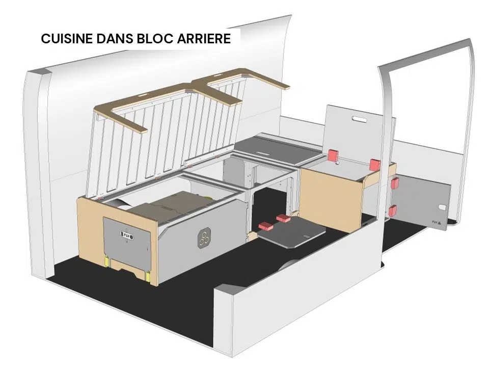 Lit peigne ESCAPE COOK U – Image 4
