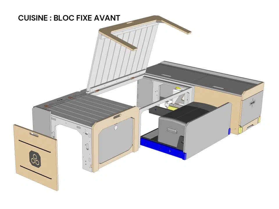 Lit peigne ESCAPE COOK U – Image 16
